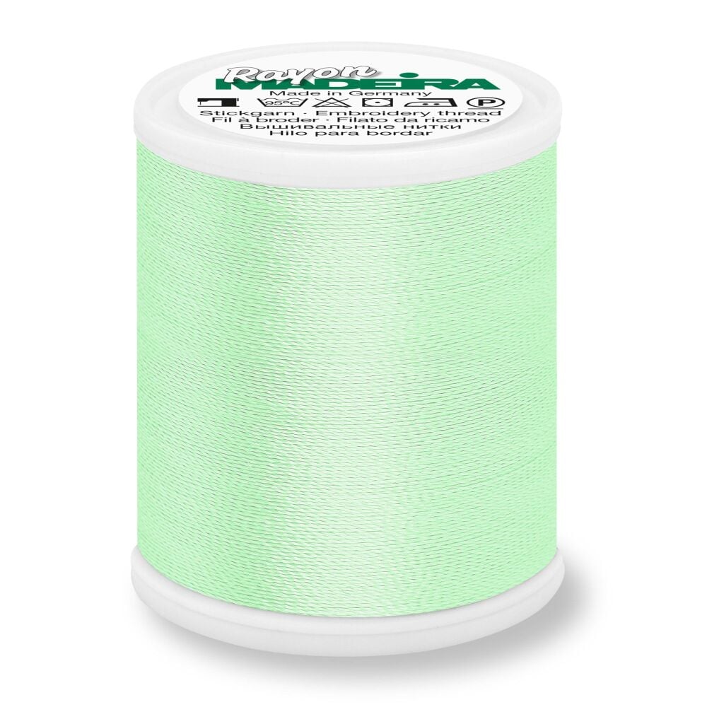 Madeira Rayon No.40 - 1100 Light Green - 1000 metres