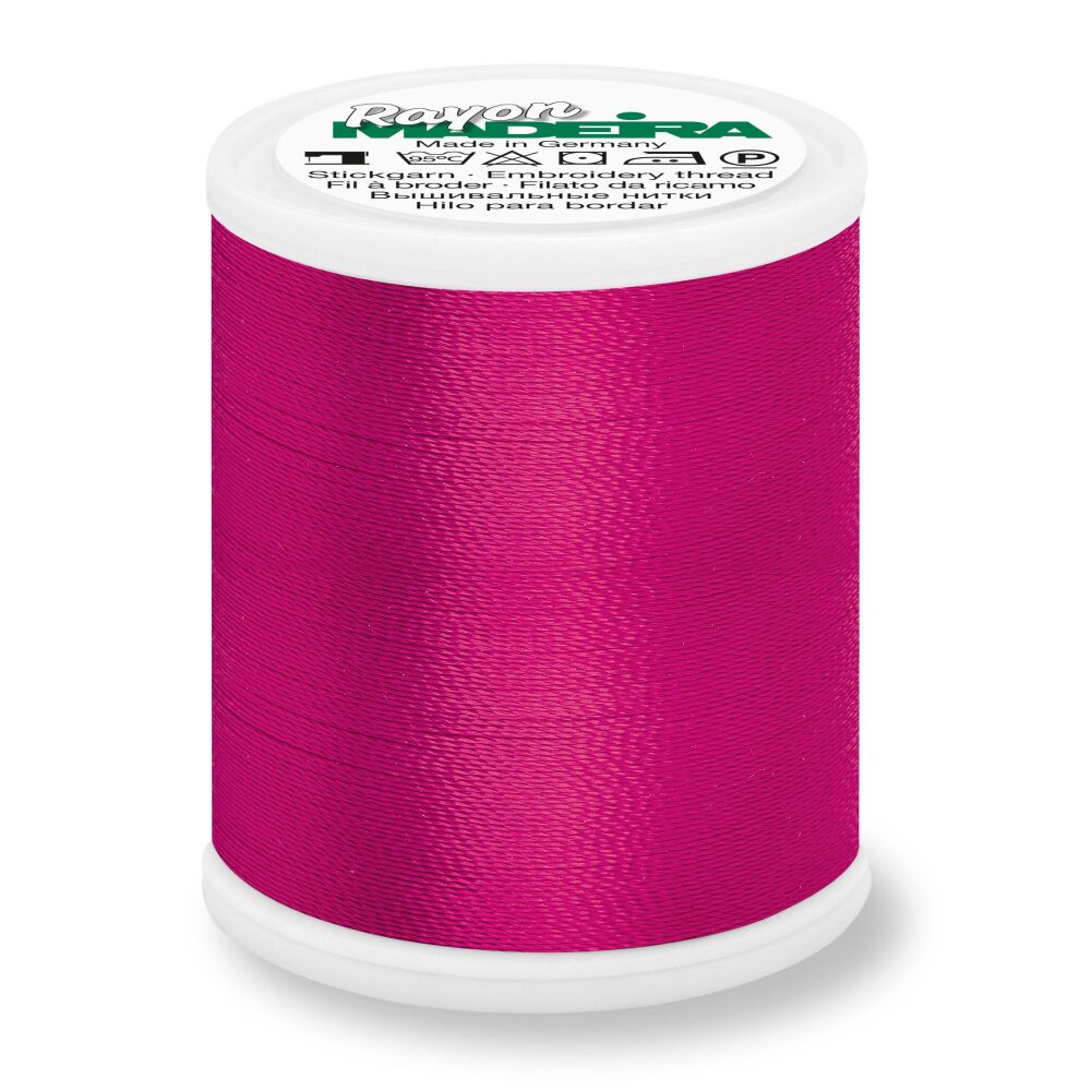 Madeira Rayon No.40 - 1110 Fuchsia - 1000 metres