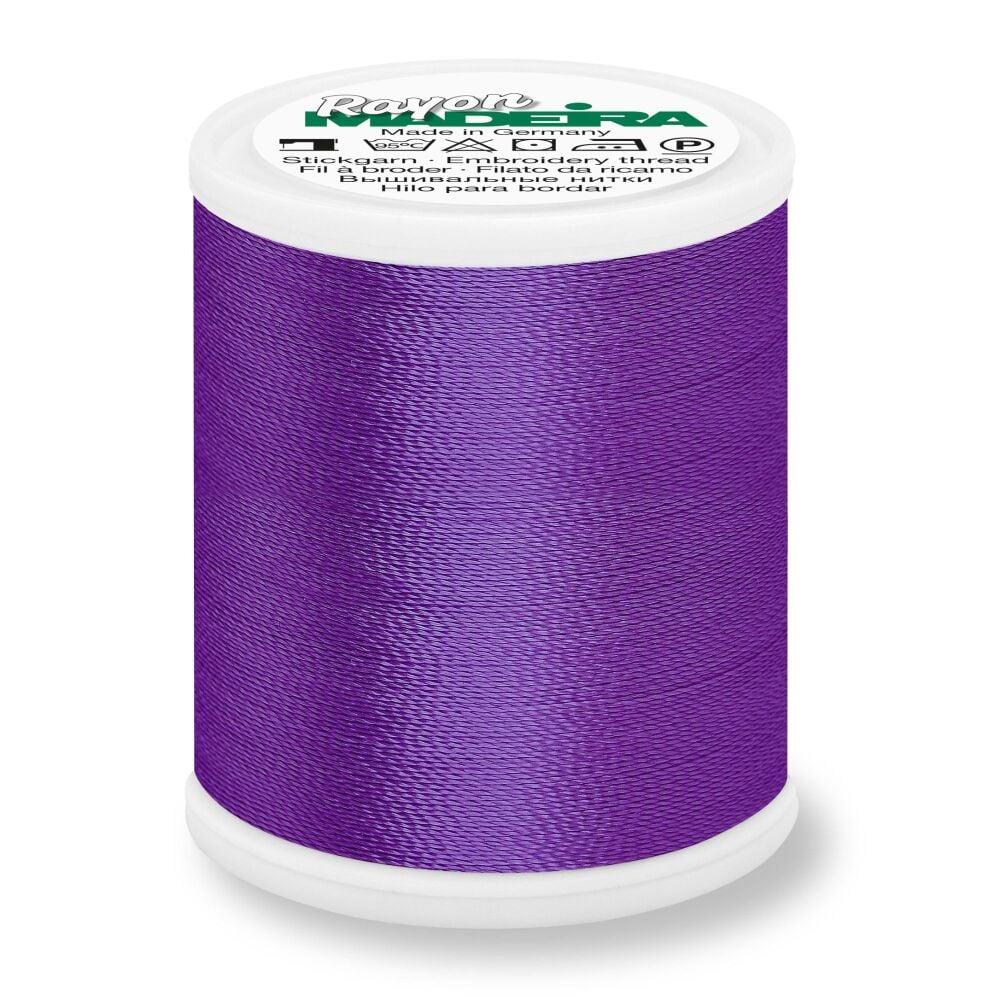 Madeira Rayon No.40 - 1112 Majestic Purple - 1000 metres