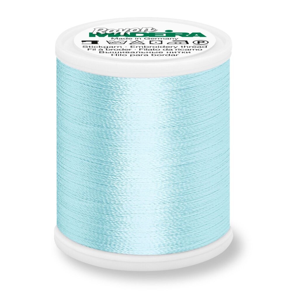 Madeira Rayon No.40 - 1132 Clear Blue - 1000 metres