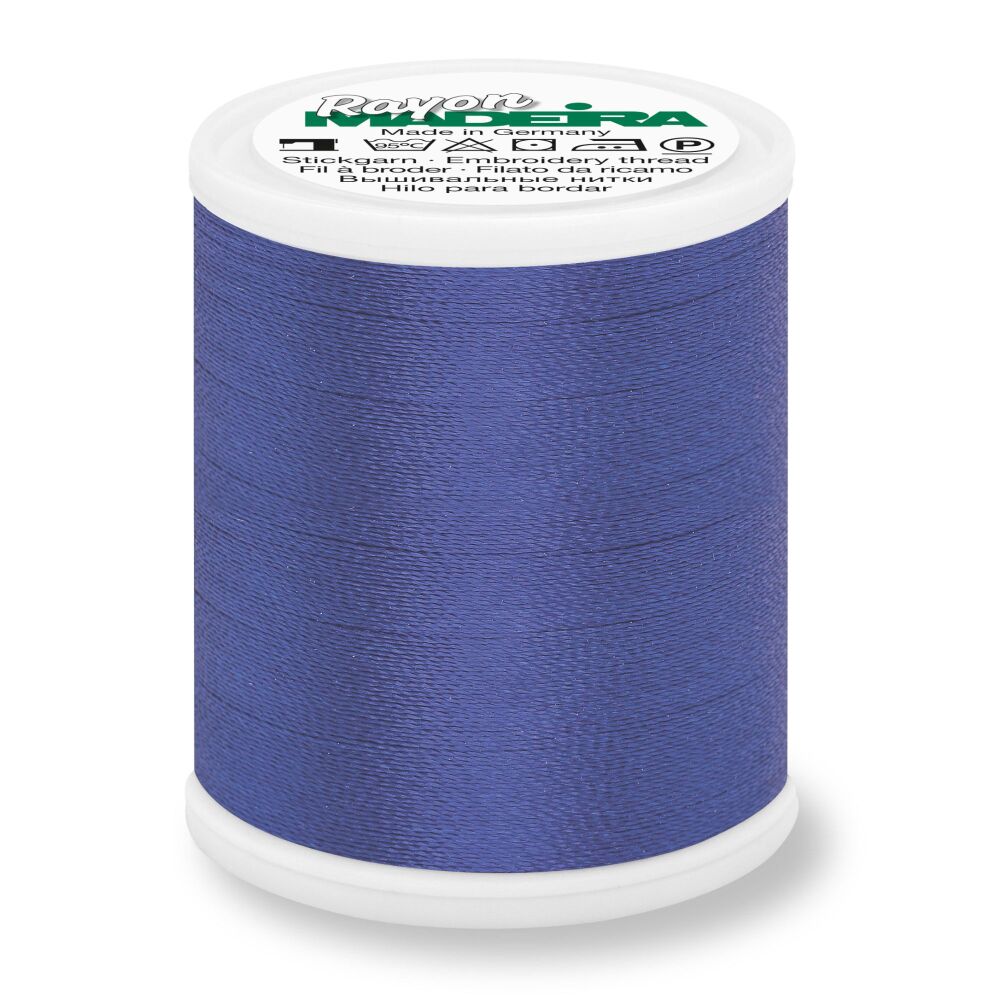 Madeira Rayon No.40 - 1143 China Blue - 1000 metres