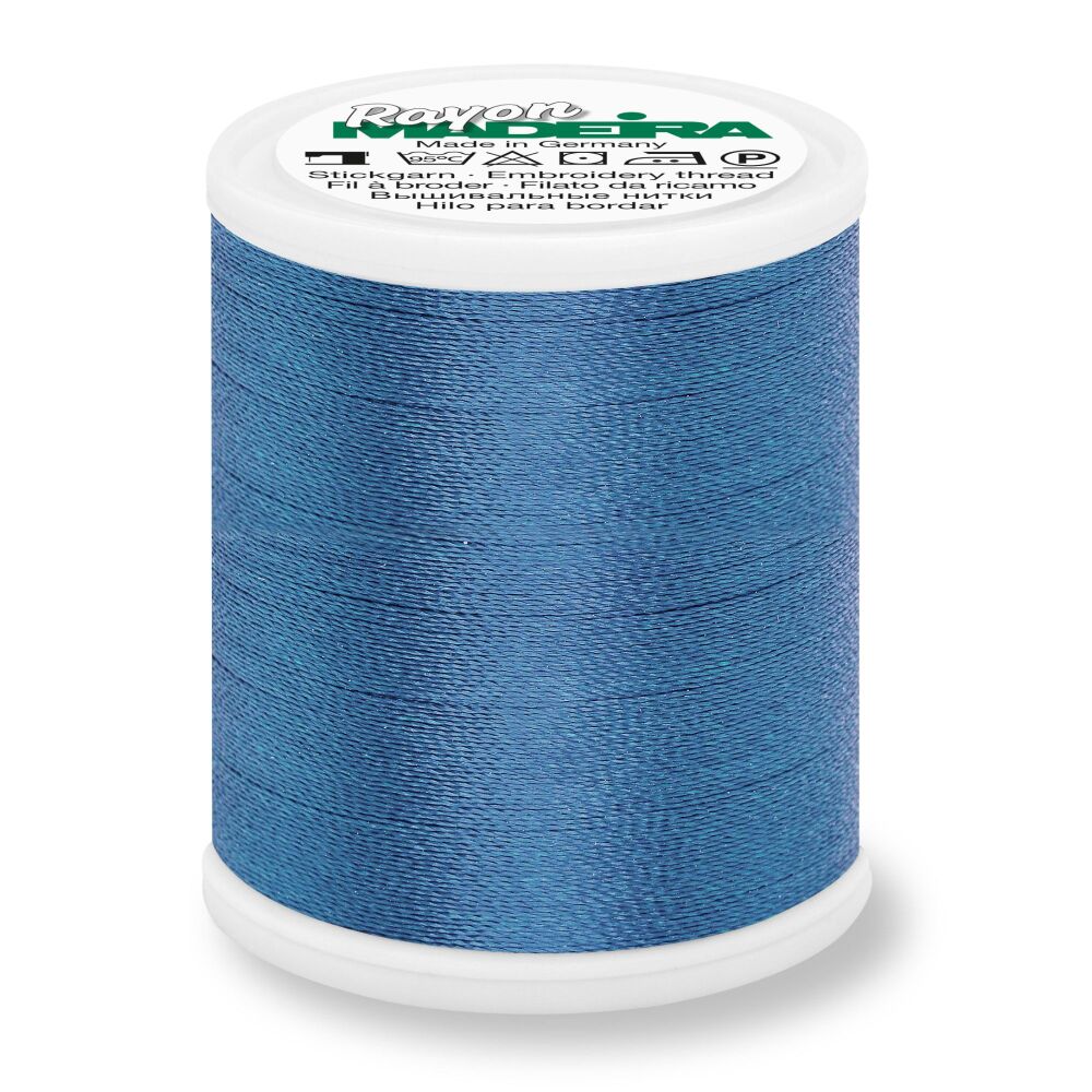 Madeira Rayon No.40 - 1177 Blue Bird - 1000 metres