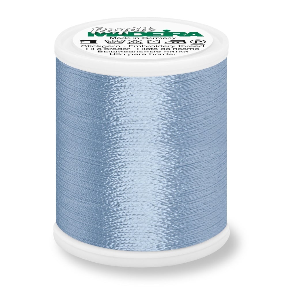 Madeira Rayon No.40 - 1360 Dusty Blue - 1000 metres