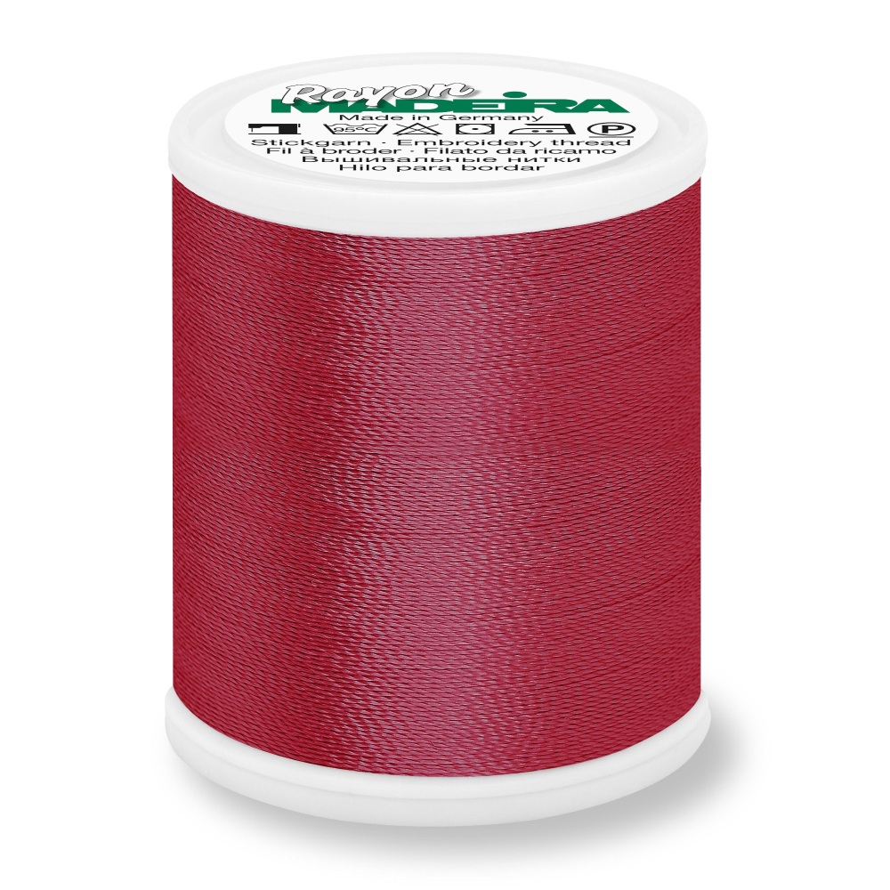 Madeira Rayon No.40 - 1381 Ripe Raspberry - 1000 metres