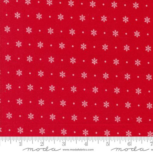 Moda  - Kitty Christmas - Flurry - 31206 12 (Berry)