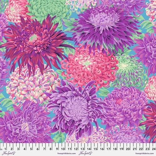 Chrysanthemum - Magenta - PWPJ041.MAGENTA - Kaffe Fassett Collective - Last Fat Quarter