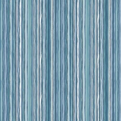 Last Fat Quarter - Makower - Foxwood - Ripple Stripe - No. 019/B (2 available)