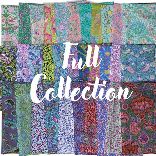 *COMING SOON - NOT YET AVAILABLE TO PURCHASE* - Kaffe x Morris & Co. - Fat Quarter Bundle - Full Collection (32 Fat Quarters)