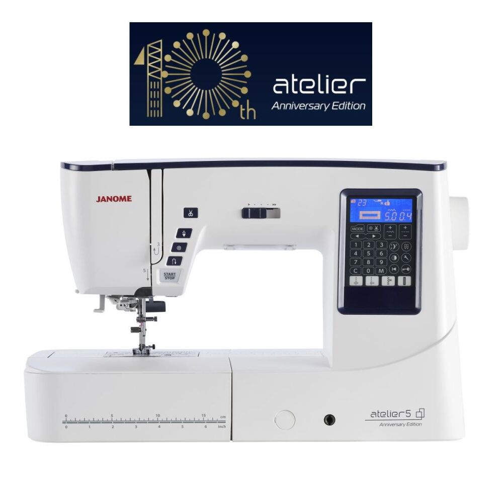 Janome Atelier 5 - 10th Anniversary Edition