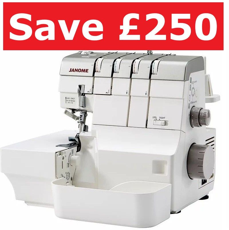 Janome AirThread 2000D Professional Overlocker - save £250 (usual price £11