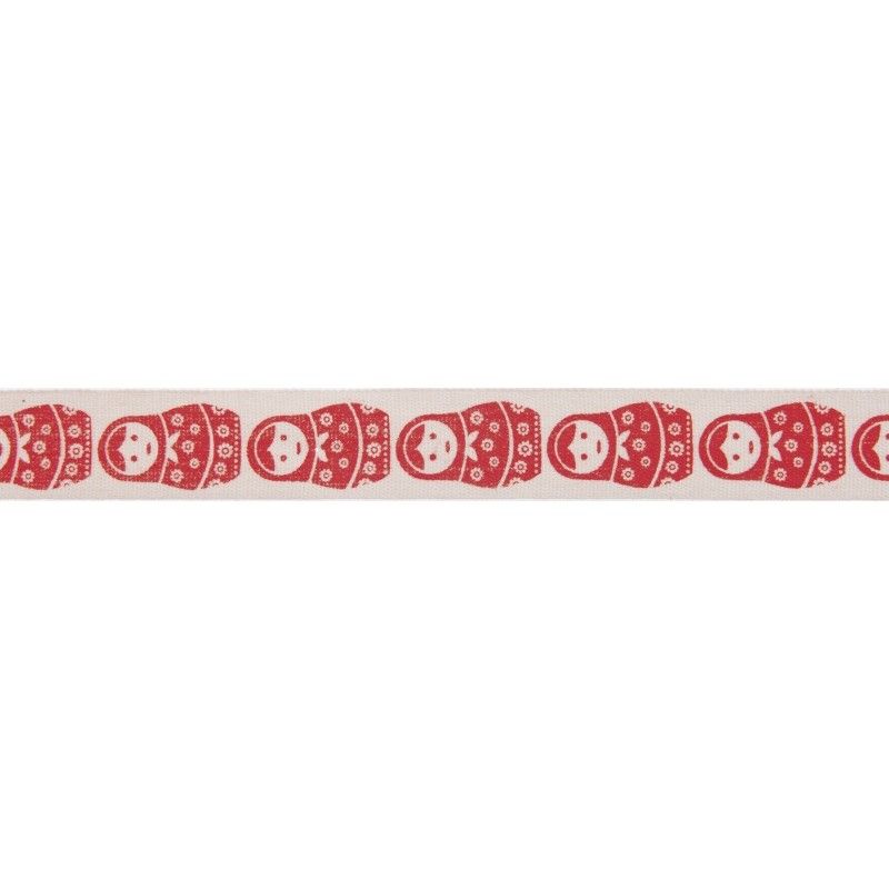 Christmas Ribbon - Russian Dolls (Bowtique)