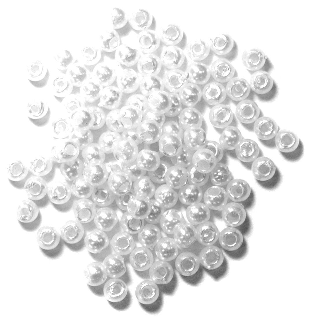 Pearl Beads - 3mm - White - Extra Value Pack of 900 (approx) - Trimits - 9203/09