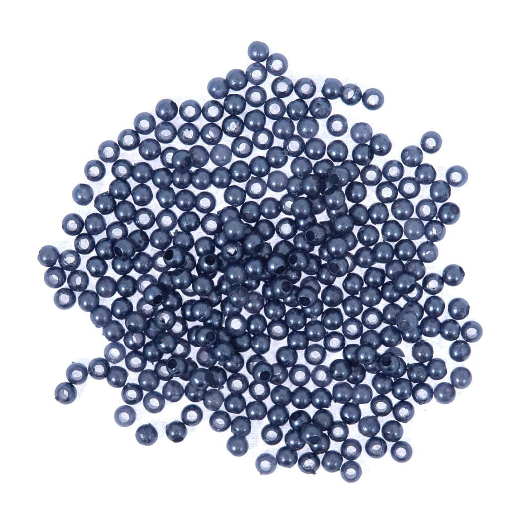Pearl Beads - 3mm - Navy Blue - Pack of 125 (approx) - Trimits (203/05)