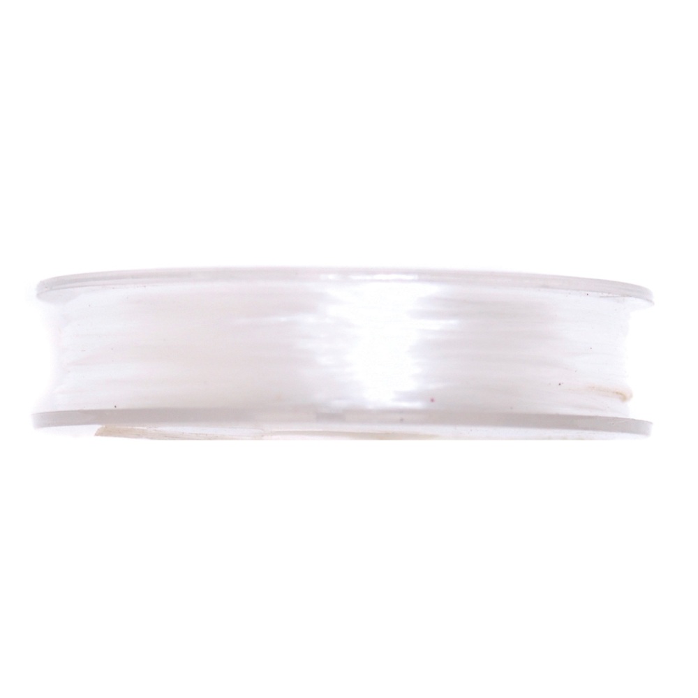 Spandex Elastic - 0.4mm - White - 5 metres - Trimits (CF01/55119)