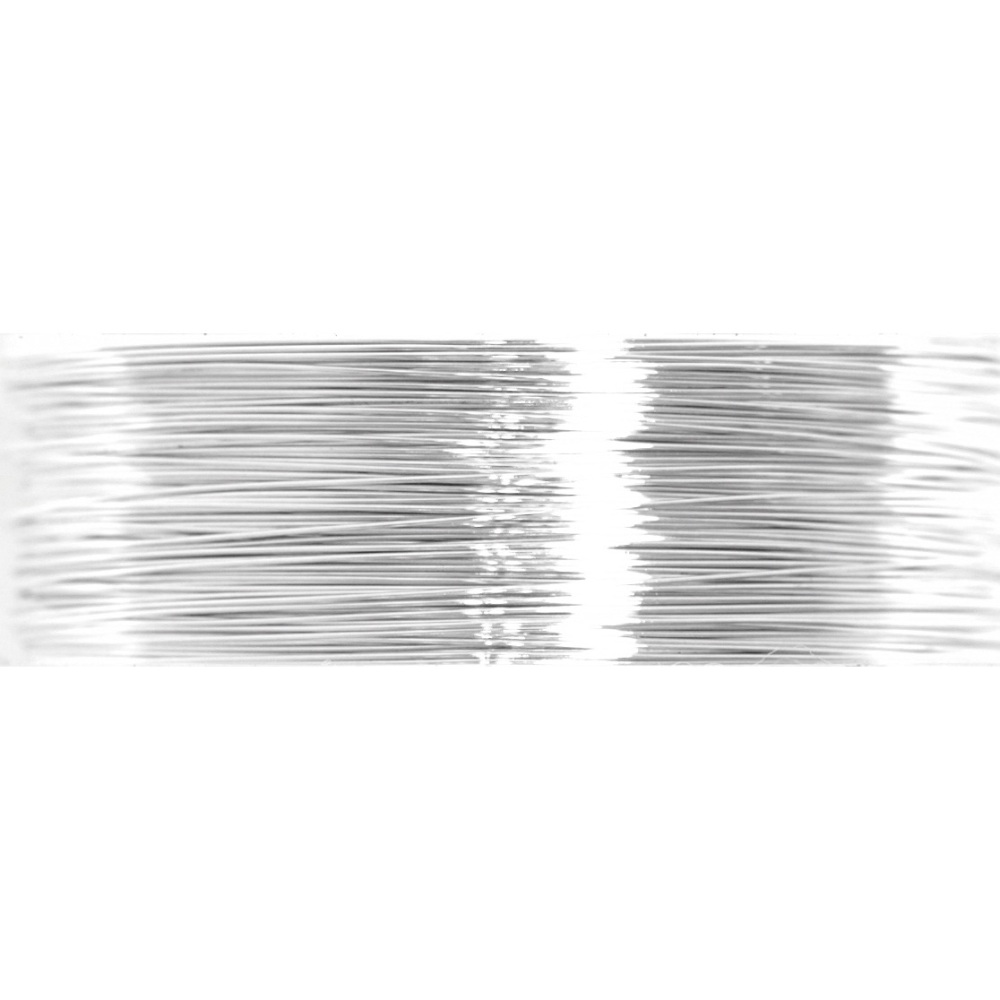 Beading Wire - 34 Gauge - Silver - 21.9 metres - Trimits (CF01/55401)