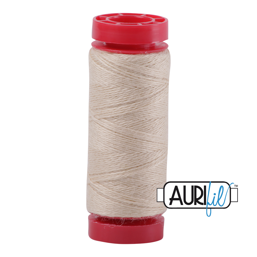 Aurifil Wool 12wt - 8326 Almond - 50 metres - NOW DISCONTINUED - AVAILABLE WHILE STOCKS LAST - 9 remaining