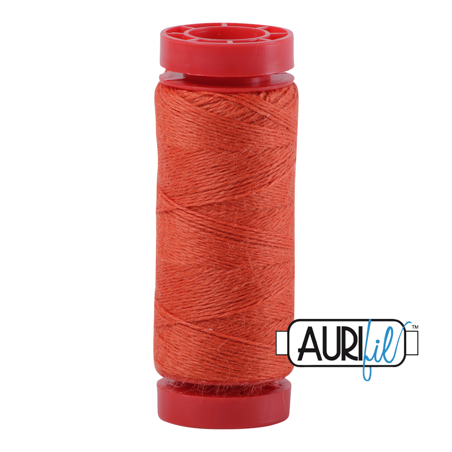 Aurifil Wool 12wt - 8242 Poppy - 50 metres - NOW DISCONTINUED - AVAILABLE WHILE STOCKS LAST - 8 remaining