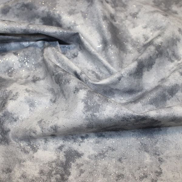 John Loudon Fabrics - Blender Sparkle - Steel - No. JLC0256