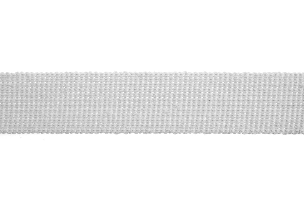 Webbing - Cotton Acrylic - 40mm - White - Essential Trimmings (ET618/WHT)