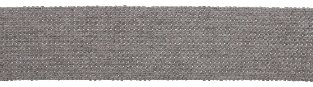 Webbing - Cotton Acrylic - 40mm - Silver - Essential Trimmings (ET618/SLV)