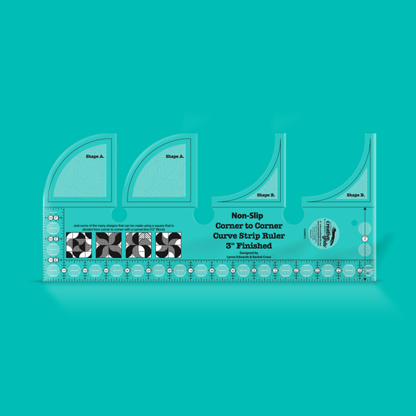 Corner to Corner Curve Strip Ruler - CGRSRC3 - Creative Grids