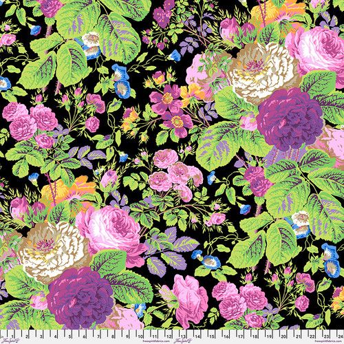 Gradi Flora - Contrast - PWPJ053.CONTRAST - Kaffe Fassett Collective