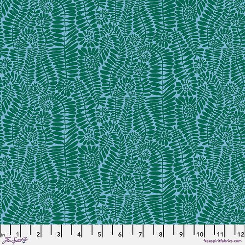 Fronds - Turquoise - PWBM098.TURQUOISE - Kaffe Fassett Collective