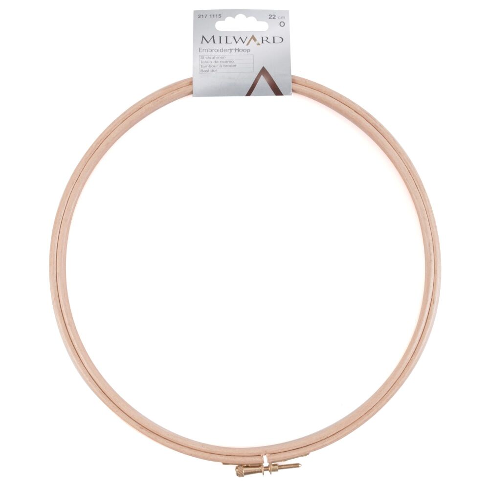 Wooden Embroidery Hoop - 9 inch - Milward (2171115)