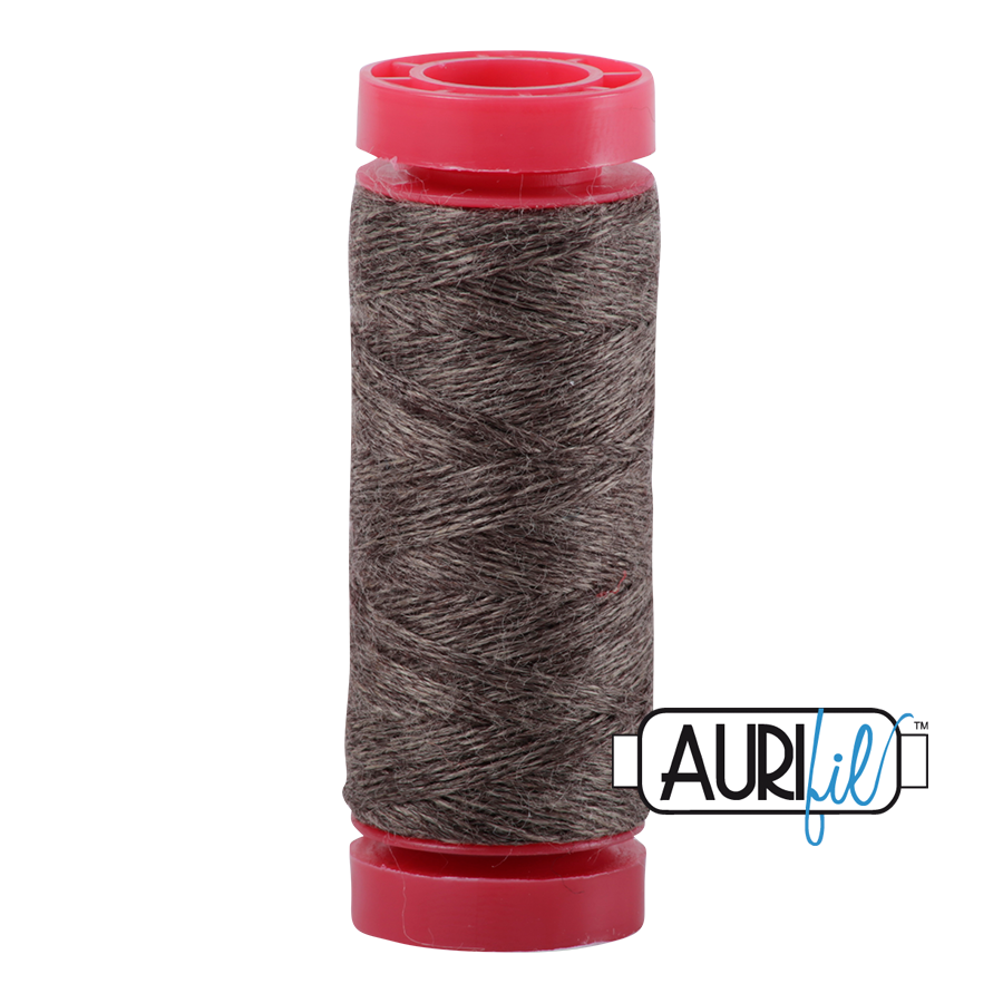 Aurifil Wool 12wt - 8088 Bark Melange - 50 metres