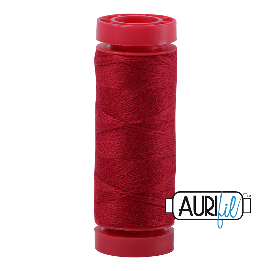 Aurifil Wool 12wt - 8258 Cranberry - 50 metres