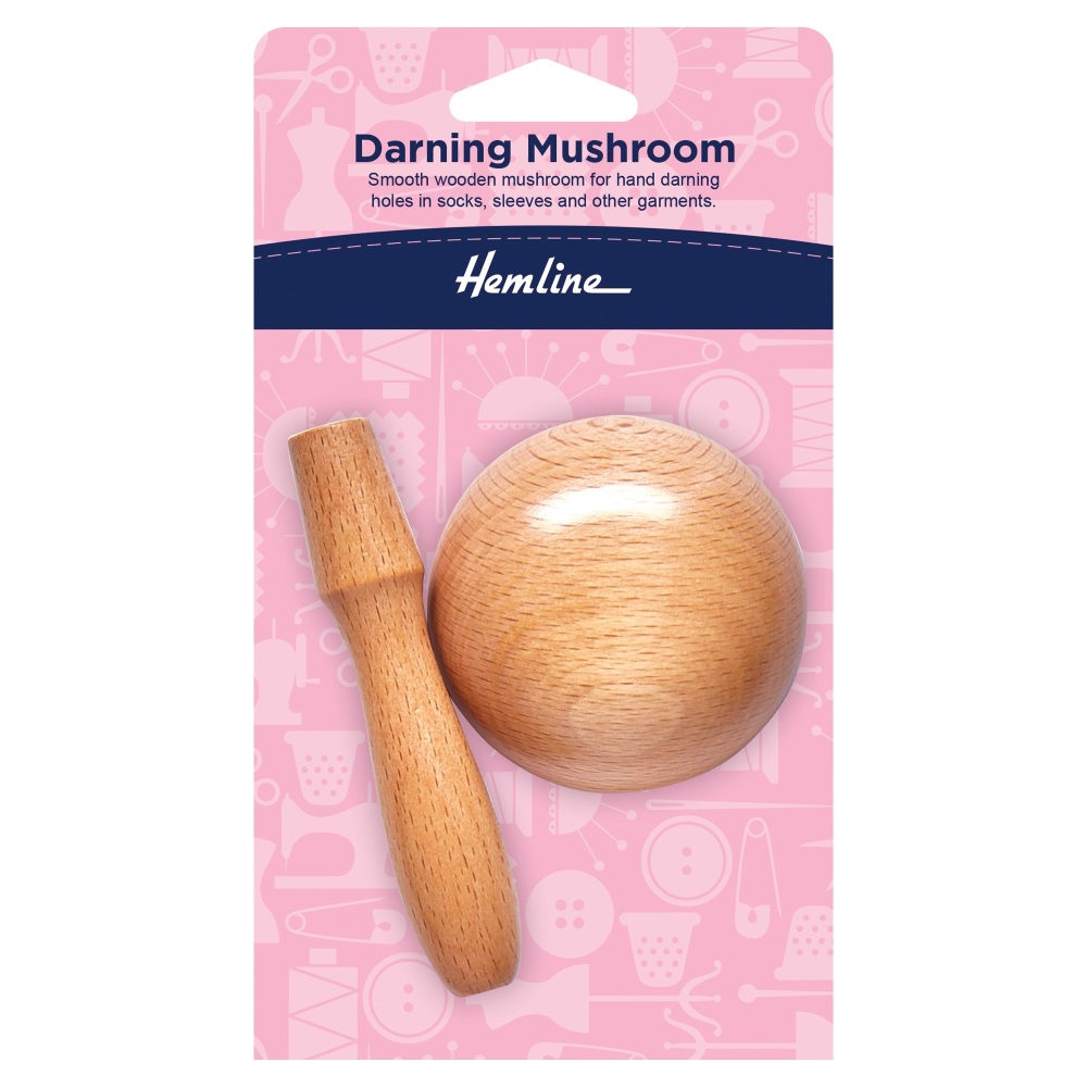 Darning Mushroom - Wooden - Hemline (H231.W)