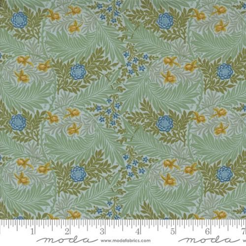 Morris Manor - Best Of Morris by Barbara Brackman - Larkspur - No. 8395 15 (Sky)