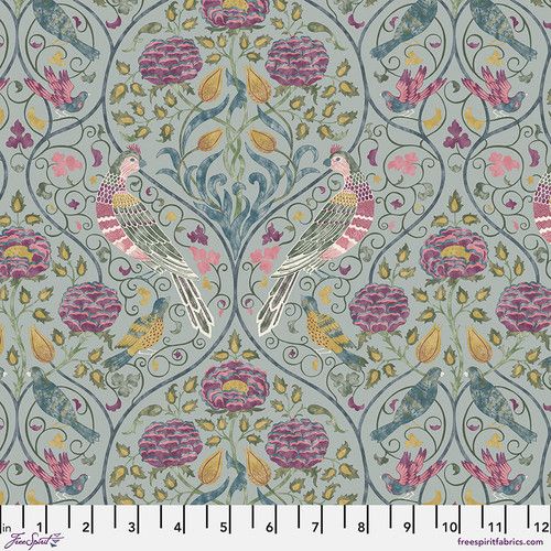 Morris & Co - Red House - Seasons by May (Slate) - PWWM044.SLATE