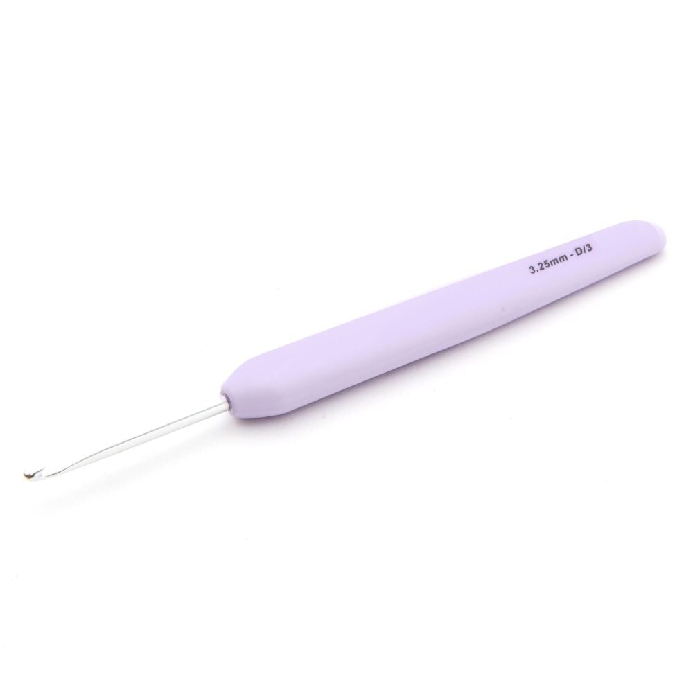 Crochet Hook - 3.25mm - Lavender Mist - KnitPro Waves 2.0