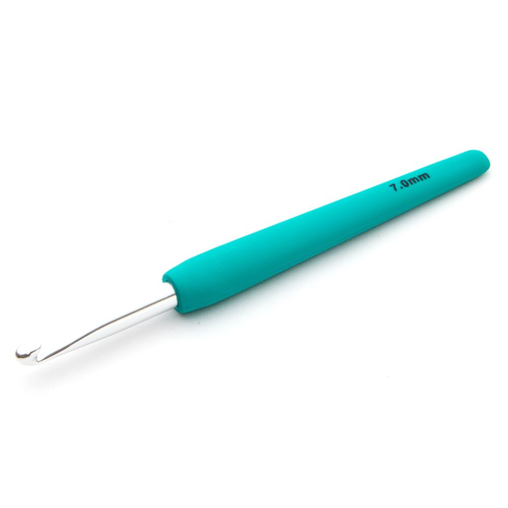 Crochet Hook - 7.00mm - Turquoise Tranquillity - KnitPro Waves 2.0