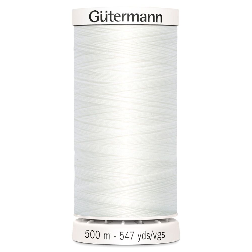 Gutermann Sew-all Thread - 500m - Col.800 White