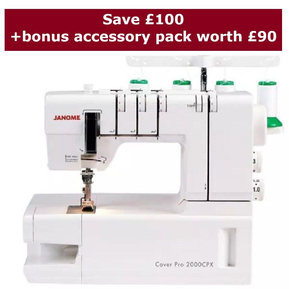 Janome CoverPro 2000CPX Coverstitch