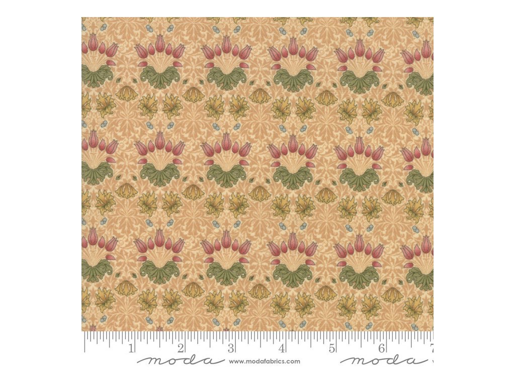 Last Fat Quarter - May Morris Studio - Tulip 1900 - No. 7342 11 - Moda Fabrics