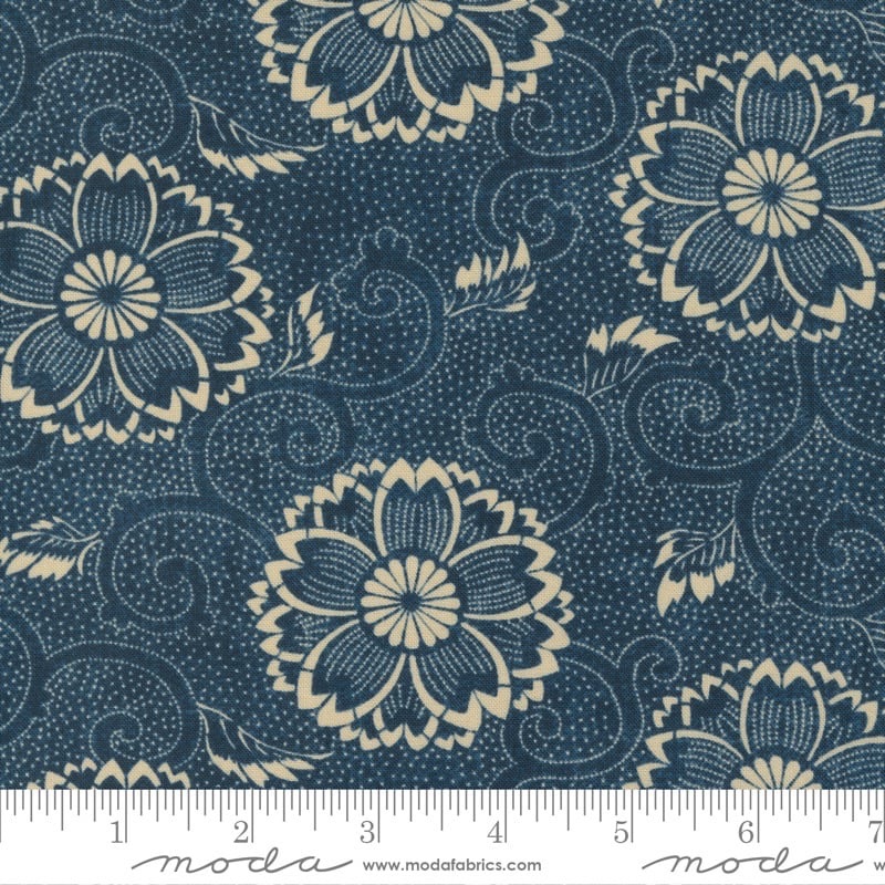 Last Fat Quarter - Moda - Yukata - Medarion - No. 48071 13 (Sora) (2 available)