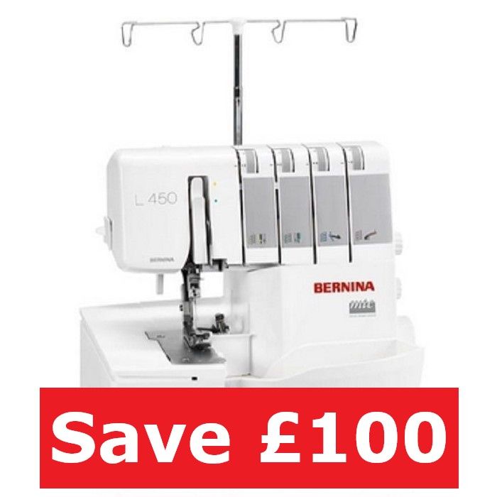 Bernina L450 overlocker - save £100 (usual price £595)