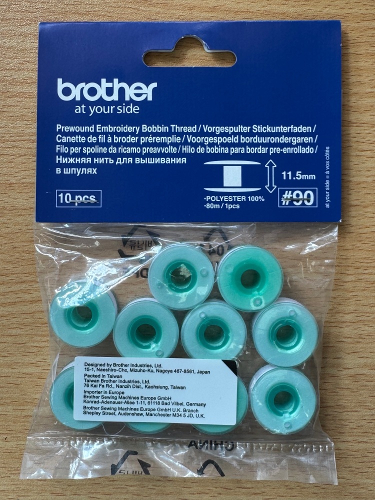 Prewound Embroidery Bobbin Thread - Embroidery Machines Only (#90)