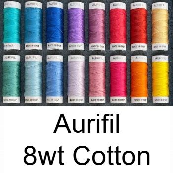 <!-- 005 -->Aurifil Cotton 8wt