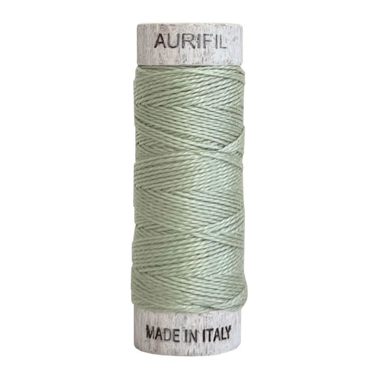 Aurifil Cotton 8wt - 2843 Light Grey Green - 35 metres - PRE-ORDER NOW! EXPECTED EARLY JUNE
