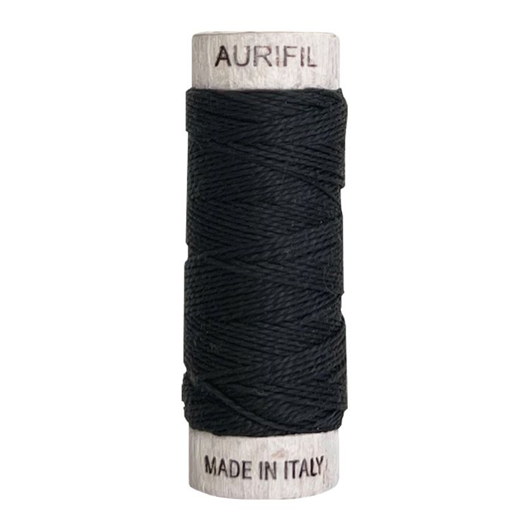 Aurifil Cotton 8wt - 4241 Very Dark Grey - 35 metres - PRE-ORDER NOW! EXPECTED EARLY JUNE