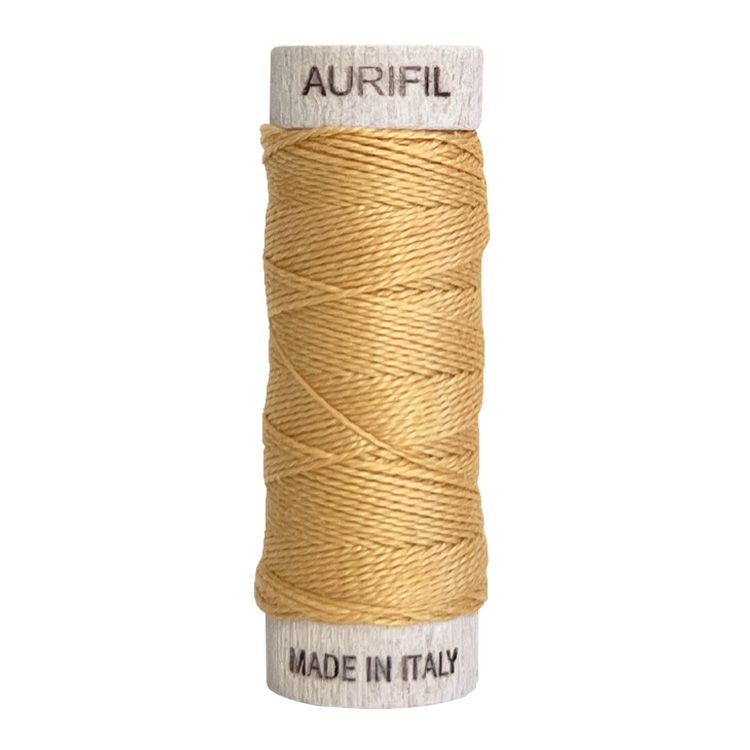 Aurifil Cotton 8wt - 5001 Ocher Yellow - 35 metres - PRE-ORDER NOW! EXPECTED EARLY JUNE