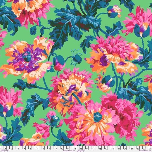 Garden Party - Pink - PWPJ020.PINK- Kaffe Fassett Collective - Last Fat Quarter (2 available)