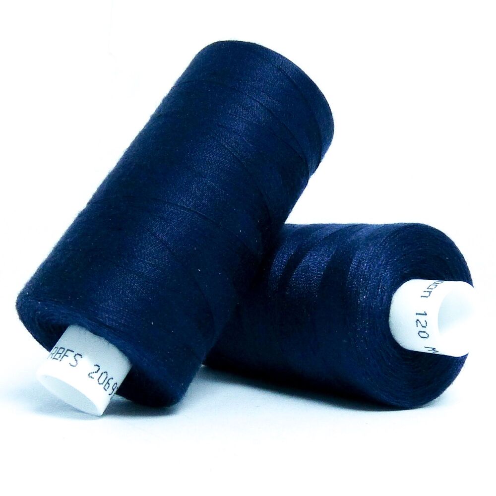 Coats Moon 120 Polyester Thread - Col. M0001 - 1000 yards (1 spool)