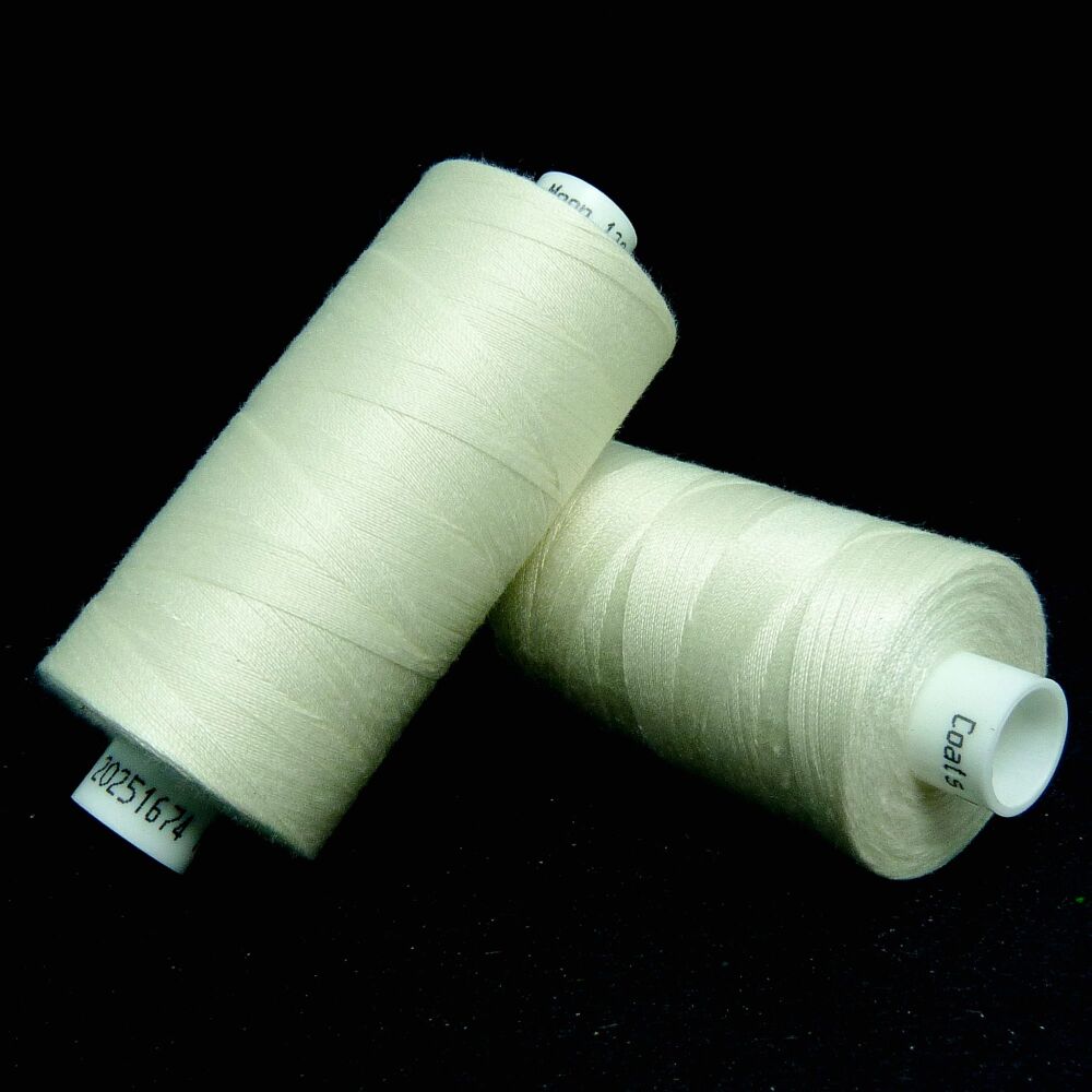 Coats Moon 120 Polyester Thread - Col. Natural - 1000 yards (1 spool)