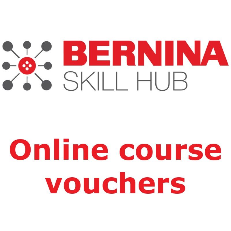 <!-0->NEW! Bernina Skill Hub online course voucher