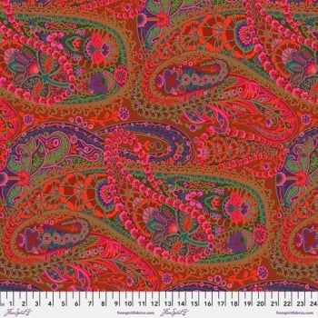 Paisley Jungle - Rust - GP60.RUST- Kaffe Fassett Collective - Last Fat Quarter